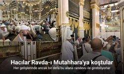 Hacılar Ravza-i Mutahhara’nın Manevi İklimine Koştu