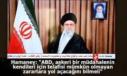 Hamaney: "ABD, askeri bir müdahalenin kendileri için telafisi mümkün olmayan zararlara yol açacağını bilmeli"