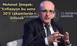 Mehmet Şimşek: "Enflasyon bu sene 20’li rakamlarda bitecek"