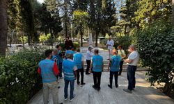 Denetimli Serbestlik yükümlülerinden şehitliğe anlamlı ziyaret