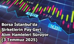 Borsa İstanbul’da Şirketlerin Pay Geri Alım Hamleleri Sürüyor (3 Temmuz 2025)