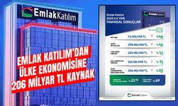 EMLAK KATILIM ÜLKE EKONOMİSİNE 206 MİLYAR TL KAYNAK SAĞLADI