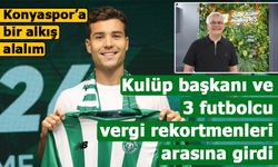 Konyaspor’un Brezilyalı yıldızı Guilherme, vergi rekortmenleri listesinde