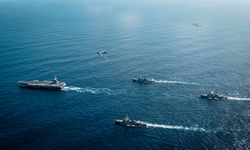 Dünyanın En Büyük Uçak Gemisi USS Gerald R. Ford Karayip Denizi’nde