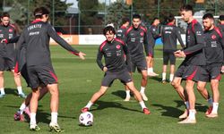 A Milli Futbol Takımı, İspanya Maçı Hazırlıklarını Tamamladı