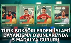 Türk boksörlerden İslami Dayanışma Oyunları’nda 5 madalya gururu