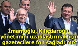 Ekrem İmamoğlu, Kılıçdaroğlu yönetimini uzaklaştırmak için gazetecilere fon sağladı mı?