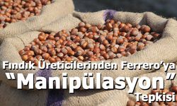Fındık Üreticilerinden Ferrero’ya “Manipülasyon” Tepkisi