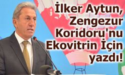 İlker Aytun, Zengezur Koridoru'nu Ekovitrin İçin yazdı!