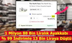 Ayakkabının Fiyatı 1 Milyon 88 Bin Lira Gösterilip 13 Bin Liraya Düşürüldü