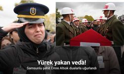 Şehit ağabeye polis kardeşin yürek yakan vedası