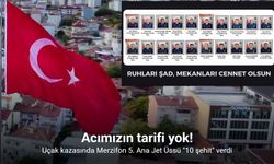 Uçak kazasında Merzifon 5. Ana Jet Üssü "10 şehit" verdi