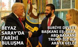 Suriye Devlet Başkanı Ahmed eş-Şara, Beyaz Saray’da Trump ile Görüştü