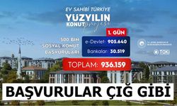 TOKİ Başvuru E-Devlet Ekranı Açıldı! İlk gün 936 bin başvuru!