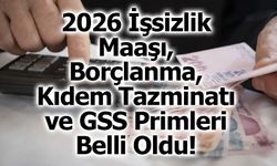 2026 İşsizlik Maaşı, Borçlanma, Kıdem Tazminatı ve GSS Primleri Belli Oldu!