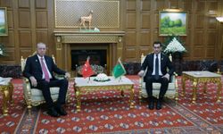 Erdoğan, Putin, Şerif ve Berdimuhammedov ile görüştü