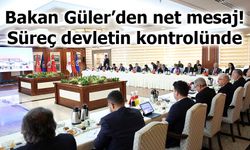 Bakan Güler: “PKK’yı bitirdiğimiz noktada terör örgütü ‘Terörsüz Türkiye’ sürecine uyacağını açıkladı”