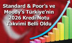 Standard & Poor’s ve Moody’s Türkiye’nin 2026 Kredi Notu Takvimi Belli Oldu