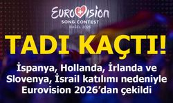 İspanya, Hollanda, İrlanda ve Slovenya, İsrail katılımı nedeniyle Eurovision 2026’dan çekildi