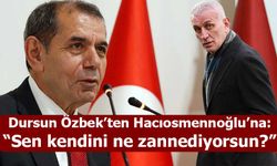 Galatasaray Başkanı Dursun Özbek’ten TFF Başkanı Hacıosmanoğlu’na Sert Tepki!