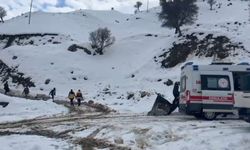 Karla Kaplı Mezrada Zamanla Yarış: Hasta 6 Saatlik Çalışmayla Kurtarıldı