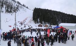 Artvin kar şenliğinden renkli görüntüler!
