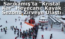 Sarıkamış’ta “Kristal Kar” Heyecanı: Kayak Sezonu Zirveye Ulaştı