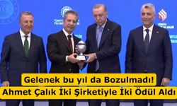 Yurtdışı Müteahhitlik Hizmetleri Başarı Ödülleri Töreninde Çalık Enerji ve GAP İnşaat'a Çifte Ödül