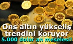 Altında ivme hızlandı: 4.750 dolar direnci gündemde