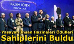 Erdoğan’ın Katılımıyla Yaşayan İnsan Hazineleri Ödülleri Sahiplerini Buldu