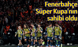 Fenerbahçe, Süper Kupa'nın sahibi oldu