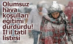 Türkiye kara büründü: Kar yağışı arttıkça tatil haberleri de peş peşe geliyor