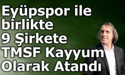 Eyüpspor  ile birlikte 9 Şirkete TMSF Kayyum Olarak Atandı
