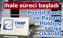 TMSF, Pozitif Bank ve Papara Holding’i satışa çıkardı