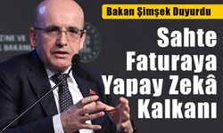 Mehmet Şimşek: “Sahte faturalara karşı yapay zeka algoritmalarını devreye aldık”