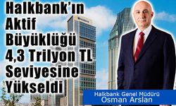 Halkbank’ın Aktif Büyüklüğü 4,3 Trilyon TL Seviyesine Yükseldi