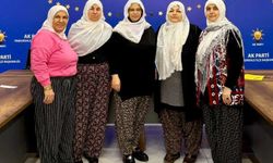 AK Partili Kadınlardan Başkan Zeynep Güneş’e Şalvarlı Destek