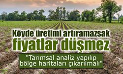 Palandöken: “Tarımsal analiz ve bölge haritaları fiyatları düşürür”