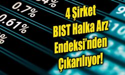 4 Şirket BIST Halka Arz Endeksi’nden Çıkarılıyor!