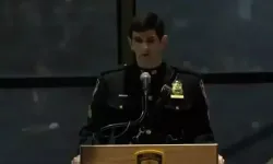 New York Polib Departmanında Ramazan’ın İlk Günü Kur’an Tilaveti ve “Hilal Yakma Töreni”