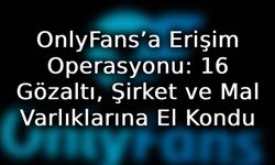 OnlyFans’a Erişim Operasyonu: 16 Gözaltı, Şirket ve Mal Varlıklarına El Kondu