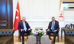 Bakan Fidan’dan Bakan Çiftçi’ye Hayırlı Olsun Ziyareti