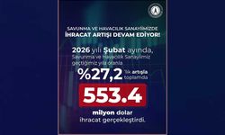 Türk Savunma Sanayiinde İhracat Rekoru: Şubat Ayında %27,2’lik Artış