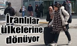 İranlılar Kapıköy Sınır Kapısı’ndan ülkelerine dönüyor