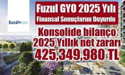 Fuzul GYO 2025 Yılı Finansal Sonuçlarını Duyurdu