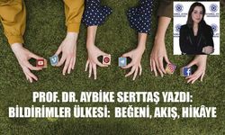 PROF. DR. AYBİKE SERTTAŞ YAZDI: BİLDİRİMLER ÜLKESİ:  BEĞENİ, AKIŞ, HİKÂYE