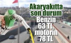 Benzin 63 TL’yi aştı, motorin 78 TL’ye dayandı