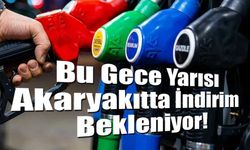 Bu Gece Yarısı Akaryakıtta İndirim Bekleniyor!