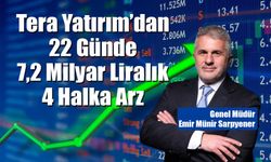 Tera Yatırım, 22 Günde 7,2 Milyar Liralık 4 Halka Arza İmza Attı