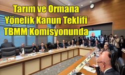 Tarım ve Ormana Yönelik Kanun Teklifi TBMM Komisyonunda